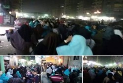 القليوبية: مسيرة ليلية حاشدة لأحرار شبرا الخيمة ضد حكم العسكر