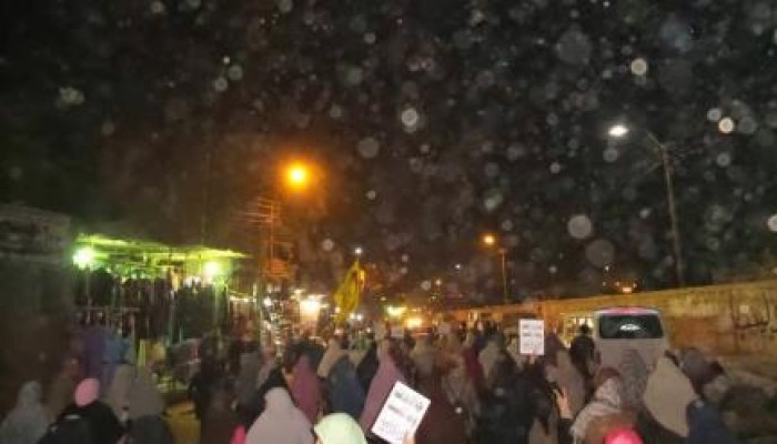 مسيرة ليلية حاشدة بمدينة بنى سويف تهتف ضد العسكر