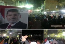 مسيرة ليلية لثوار صفط اللبن ضد حكم العسكر