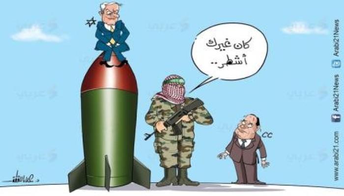 كاريكاتير : السيسي والقسام!