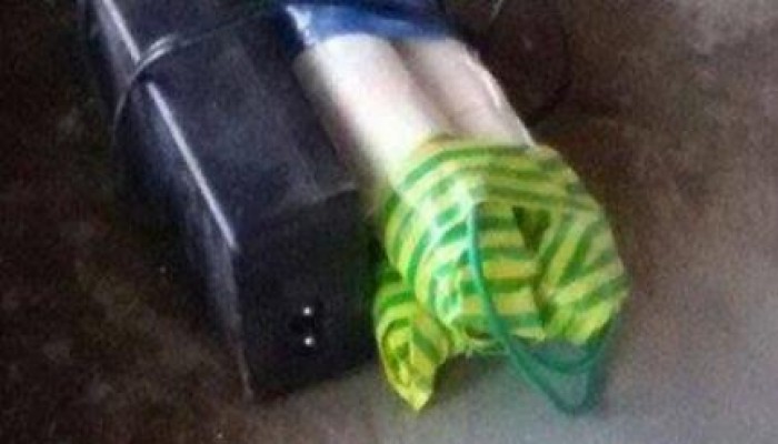 قنبلة هيكلية تتسبب فى حالة من الذعر والرعب لقوات داخلية الانقلاب