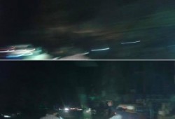 مسيرة بالدراجات البخارية وسط ظلام دامس فى مدينة الاقصر