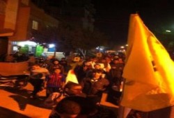 الفيوم: مسيرة ليلية حاشدة لثوار ترسا ضد حكم العسكر