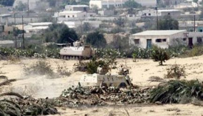 مليشيات الانقلاب تداهم "حي الصفا" بالعريش