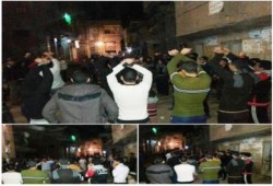 الدقهلية: مسيرة ليلية حاشدة بـ بقرية الشبول ضد حكم العسكر