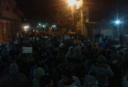 البحيرة: مسيرة ليلية حاشدة لـ ثوار حوش عيسى ضد حكم العسكر