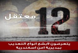 نشطاء يدشنون حملة للمطالبة بالافراج عن معتقلي سلخانة الاسكندرية " #سلخانة_الدور_الرابع "