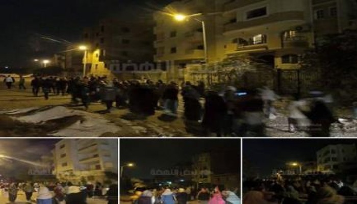 مسيرة ليلية حاشدة لثوار أكتوبر تحيي صمود الرئيس