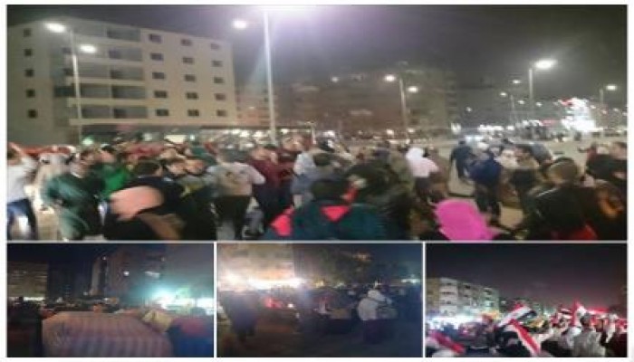 مسيرة ليلية ثانية لثوار مدينة نصر رغم الحصار الأمني