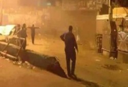 انفجار عبوتين ناسفتين أعلى كوبرى مشاة بشارع صلاح سالم أمام دار المركبات