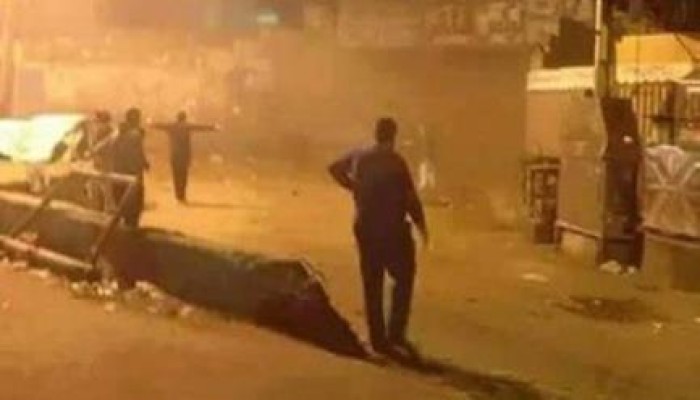 انفجار عبوتين ناسفتين أعلى كوبرى مشاة بشارع صلاح سالم أمام دار المركبات