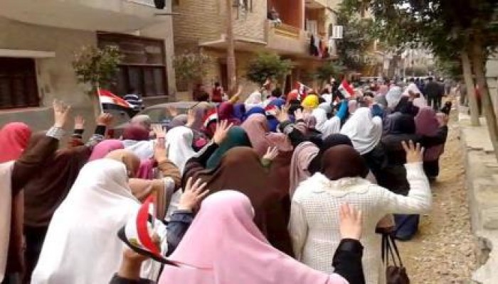 المنوفية: مسيرة حاشدة ببركة السبع تهتف بإسقاط حكم العسكر
