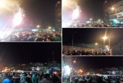 فعالية ليلية حاشدة لثوار جسر السويس لإسقاط الانقلاب العسكرى