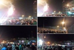 فعالية ليلية حاشدة لثوار جسر السويس لإسقاط الانقلاب العسكرى