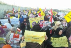 مسيرة حاشدة بفاقوس لرفض تفويض القتل