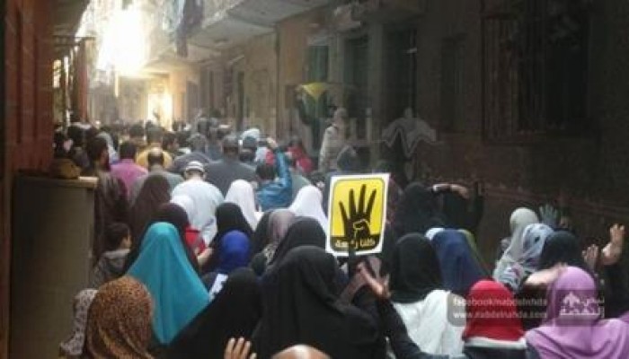 مسيرة حاشدة بصفط اللبن ضد عصابة الانقلاب وتجاوب شديد من الأهالي (صور)