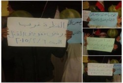 الإسماعيلية: وقفة ليلية لثوار القنطرة غرب في بداية فاعليات أسبوع "رفض تفويض القتل"