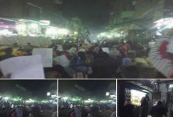 القليوبية: مسيرة ليلية حاشدة بـ بقرية القلج ضمن فعاليات جمعة رفض تفويض القتل