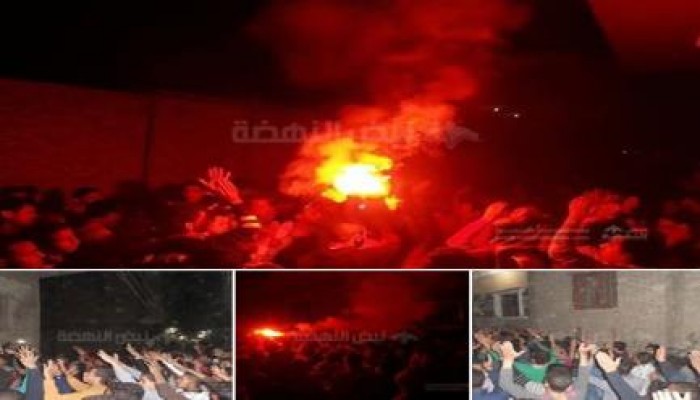 الجيزة: مسيرة ليلية حاشدة لثوار ناهيا ضد أحكام الإعدام الجماعية