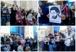 بالصور .. وقفة للمصوريين الصحفيين أمام نقابة الصحفيين للمطالبة بالإفراج عن زملائهم