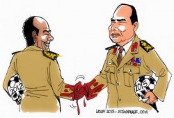 كاريكاتير : القاتل واحد لـ كارلوس لاتوف