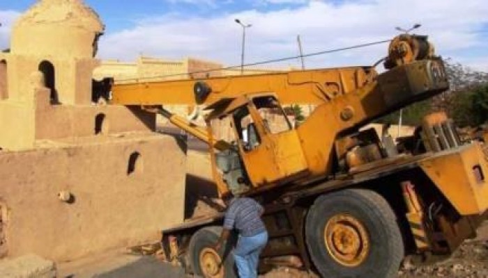 إهمال الانقلاب وراء تحطم قبة المعداوي الأثرية بأسوان