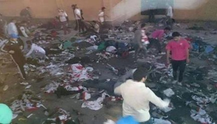جنازة مهيبة لأحد ضحايا مجزرة الدفاع الجوي بكفر الشيخ