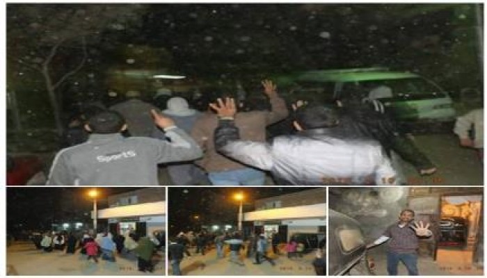 القليوبية: مسيرة ليلية منددة بمجزرة الدفاع الجوي بعرب جهينة