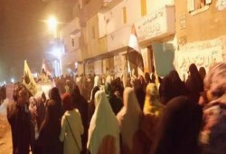 البحيرة‬: حوش عيسى تخرج ضد الانقلاب