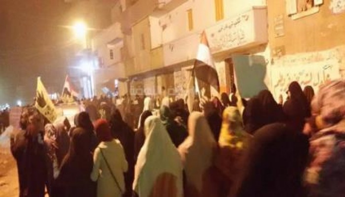 البحيرة‬: حوش عيسى تخرج ضد الانقلاب