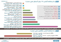 إنفوجراف .. الـ11 الأغنى في مصر.. و"ساويرس" تسيطر على القائمة بأربعة أفراد
