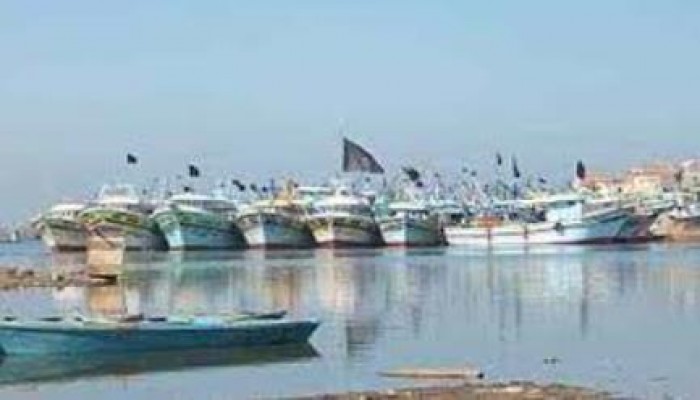 كفر الشيخ توقف 600 مركب صيد عن العمل لسوء الأحوال الجوية