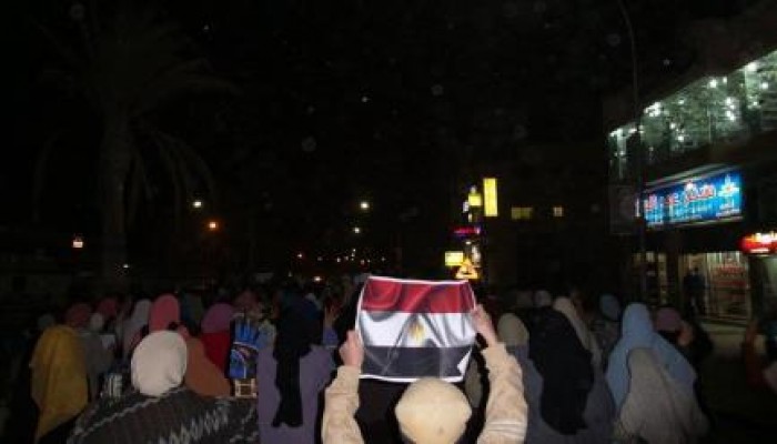 المنوفية: مسيرة ليلة حاشدة بمدينة السادات ضد حكم العسكر