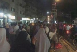 المنوفية: مسيرة ليلية حاشدة بالخطاطبة تهتف بإسقاط الانقلاب