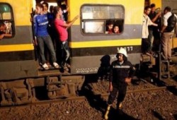 نحس الانقلاب: حريق بالقطار "590 بورسعيد - الإسكندرية"