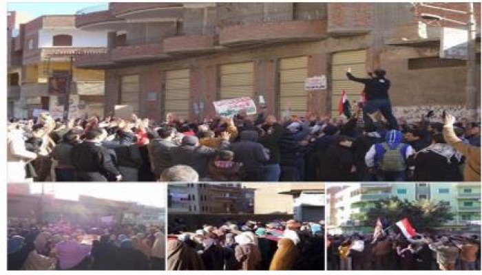 ثوار الشرقية يدشنون فعاليات "يسقط حكم القتلة"