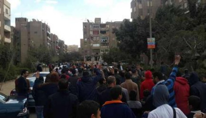 حشود ضخمة من ثوار مدينة نصر ضمن فعاليات "يسقط حكم القتلة"