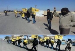 "  يسقط حكم القتلة " سلسلة بشرية تمتد علي جانبي طريق الإسماعيلية – السويس