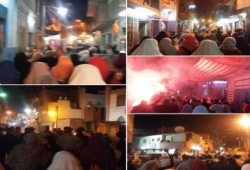 مسيرة ليلية بأسيوط لرفض الانقلاب العسكرى والتنديد بمجزرة الدفاع الجوي