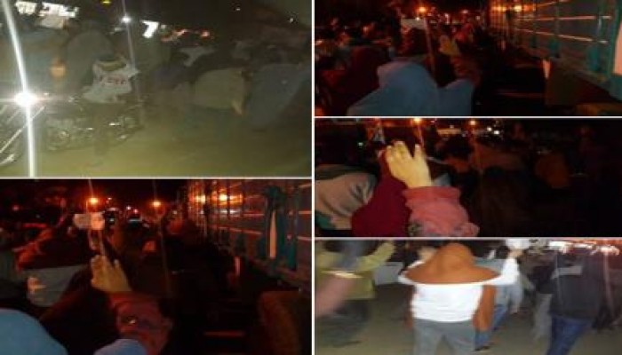 الغربية: مسيرة ليلية حاشدة بـ مركز بسيون ضد حكم العسكر