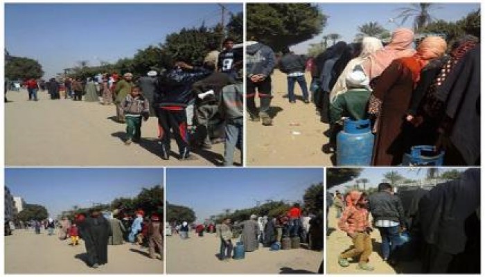 أزمة طاحنة في أنابيب البوتجاز بسوهاج