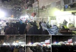 فيصل تنتفض بمسيرة ليلية ضد حكم العسكر