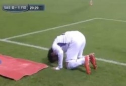 بالفيديو .. محمد صلاح يسجل أول أهدافه بالدوري الإيطالي ويقود فيورنتينا لتخطى عقبة ساسولو