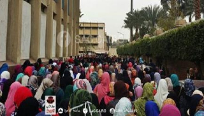 طلاب القاهرة ينتفضون ضمن فعاليات "ثورة حرم"