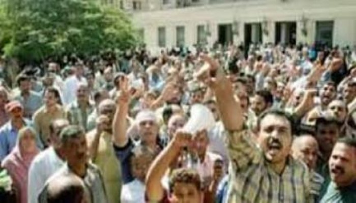عمال المقاولون العرب بالمنوفية يهددون باعتصام مفتوح