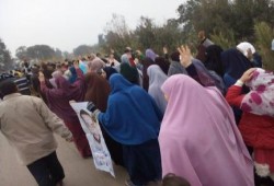 كفر الشيخ: مسيرة لأحرار دسوق ضد العسكر ضمن اطار فعاليات اسبوع "يسقط حكم القتلة"