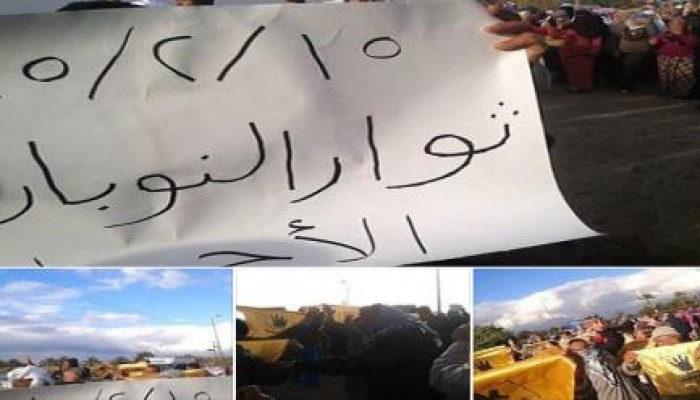 مسيرة لثوار النوبارية رفضًا لحكم القتلة