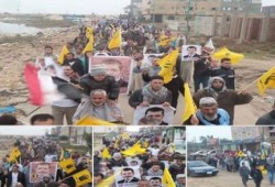 كفر الشيخ: مسيرة حاشدة بـ بلطيم ضمن اطار فعاليات اسبوع " يسقط حكم القتلة "