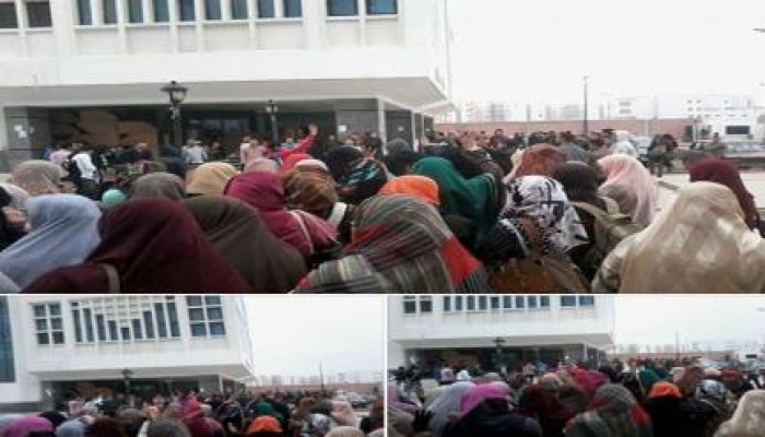 البحيرة: تظاهرة لطلاب دمنهور تطالب بالإفراج عن زملائهم المعتقلين