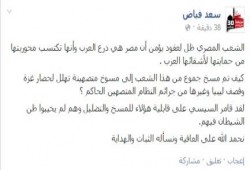 فياض للمهللين لضرب ليبيا: قامر السيسى على مسخكم وأنتم لم تخيبوا ظن الشيطان